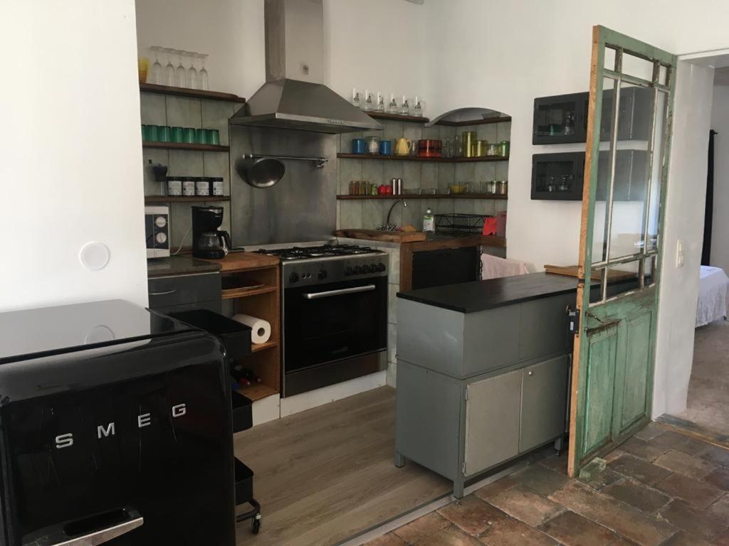 Logement de charme à Joyeuse Exterior foto