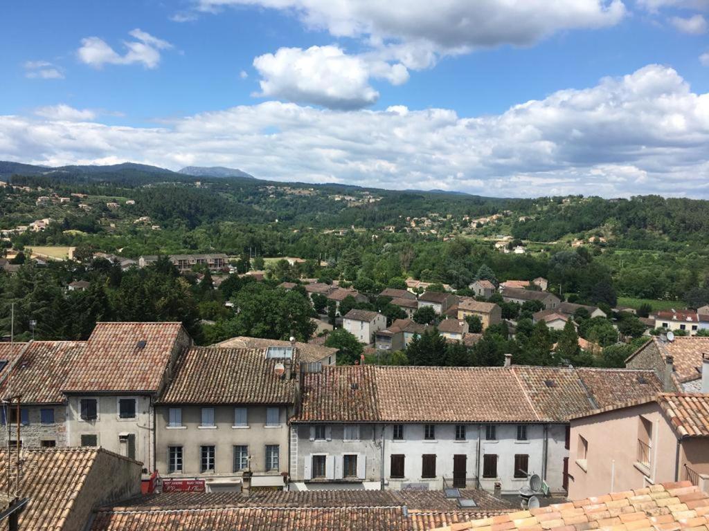 Logement de charme à Joyeuse Exterior foto